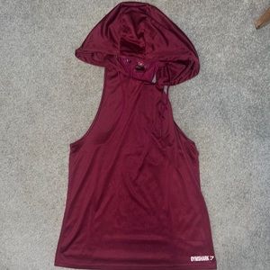 Gymshark Womans Sleeveless Hoodie